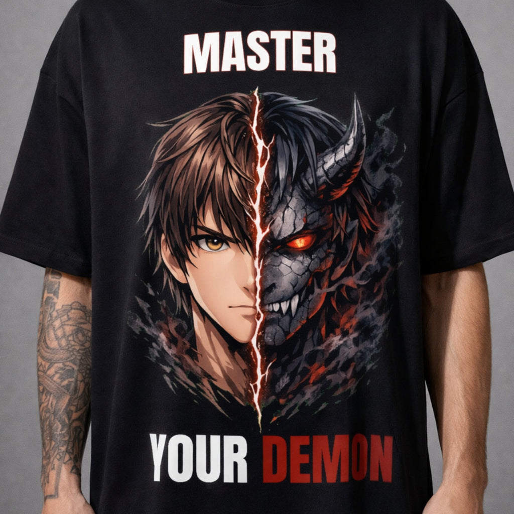 Master the Demon (oversized tee)