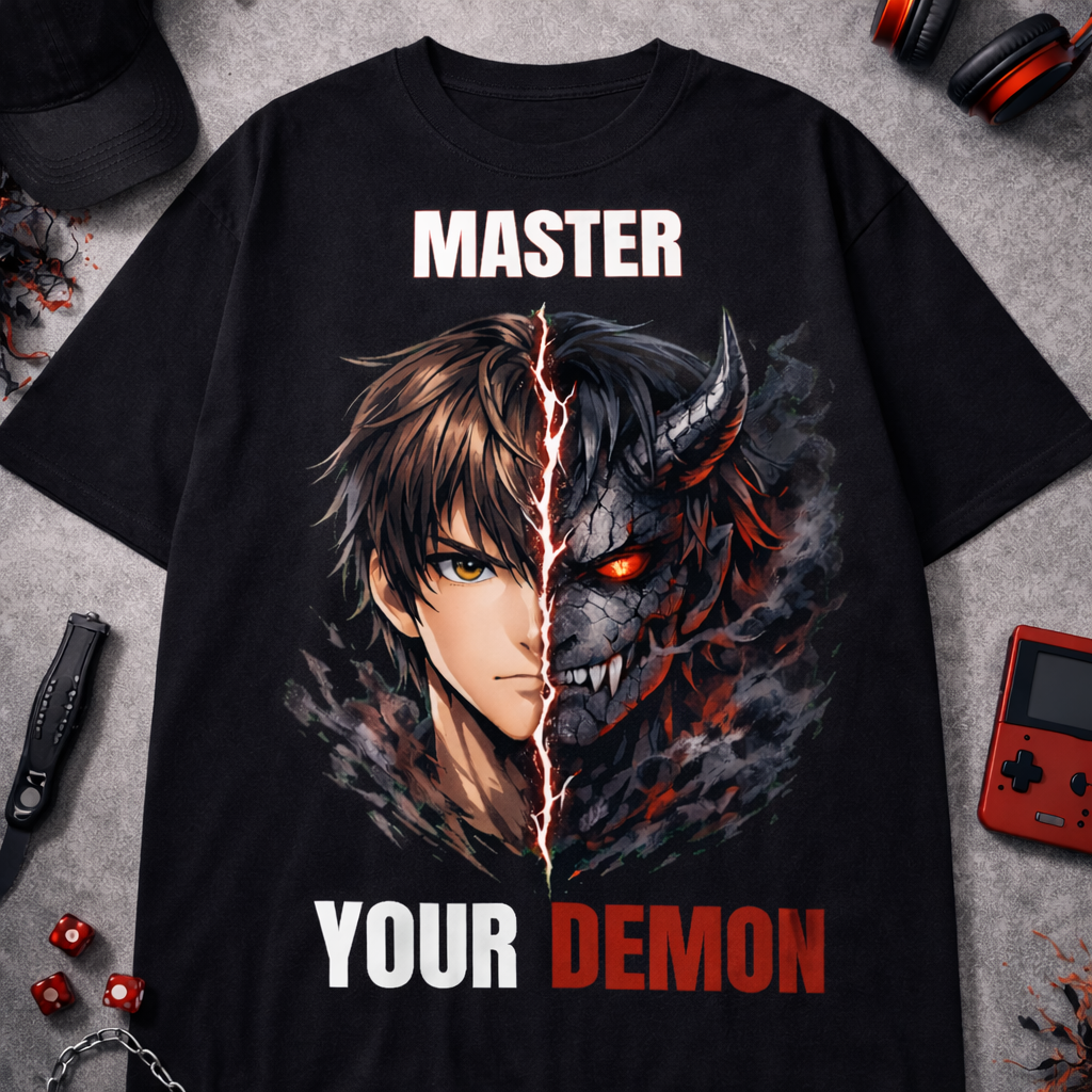 Master the Demon (oversized tee)